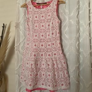 Drop Waist Lace Dress